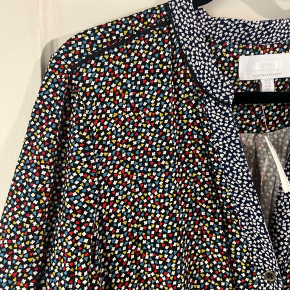 NWOT  Anthropologie Christine Silken Satin Jumpsuit US 14 - Picture 11 of 15